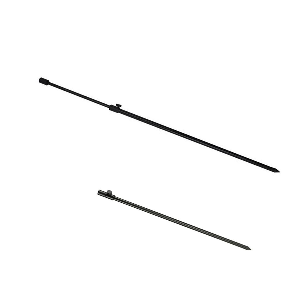 48 75cm Extending Aluminum Alloy Fishing Bankstick Adjustable Carp Fishing Bank Stick Fishing Rod Pod Rest for Bite