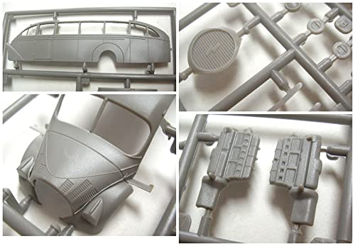 Roden 1/72 Scale German Opel Provaganda Tourist Bus Aero Military Type Plastic Model Kit RE72728