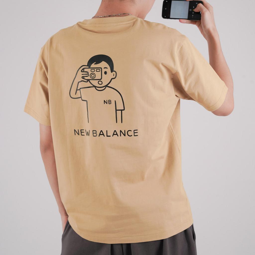 New Balance Noritake Collection T Shirt Unisex Ginger Yellow AMT12346-MSU