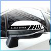 2Pcs Car Stripe Stickers Rearview Mirror Reflective Decals Decoration For Land Rover Freelander 2 L2 L319 L462 LF Range Sport Evoque L322 Discovery 2