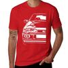 Classic Car Sierra RS Cosworth Sapphire Dr TShirt Anime Clothes Tops Unisexs White T Shirts