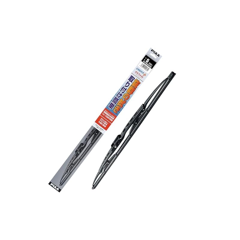 PIAA Wiper Blade 400mm, Clefit Plus Graphite Coated Rubber, 1 piece, Part Number 5, CFG40