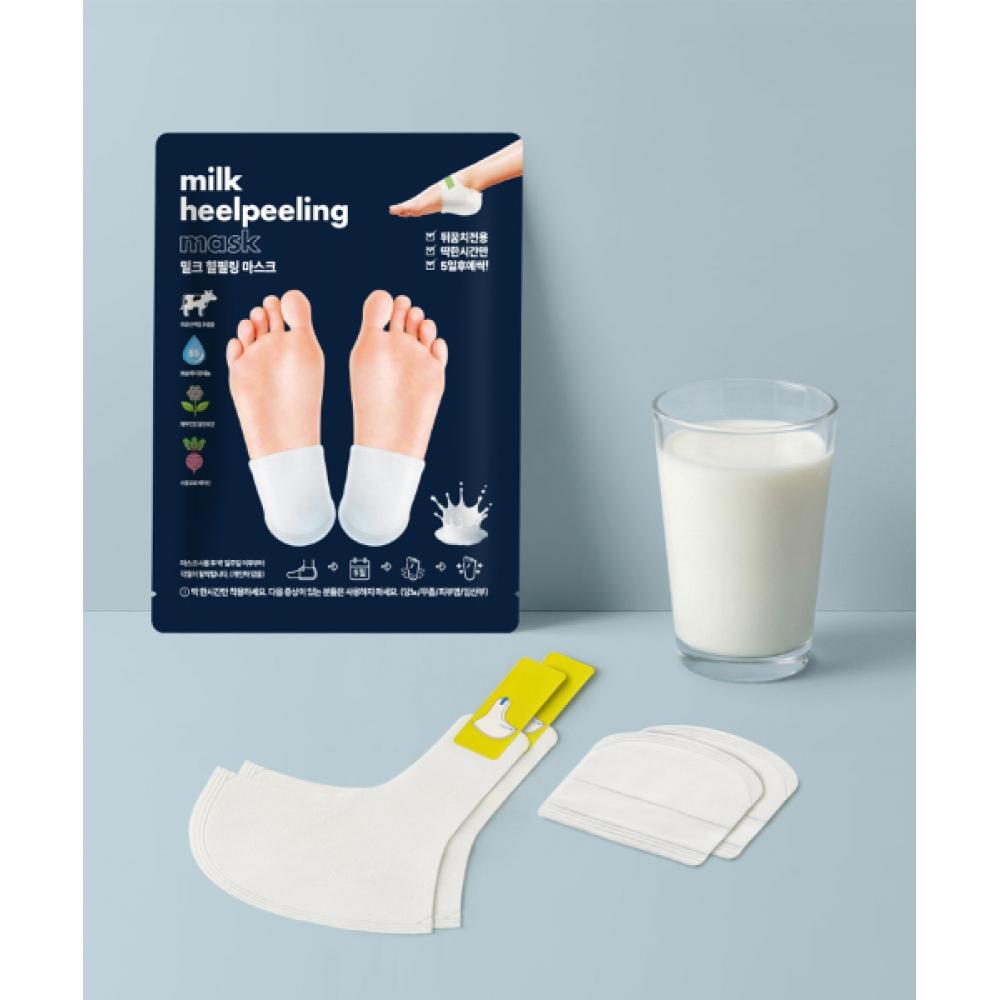F3 Systems Milk Heel Peeling Mask 2 Pcs