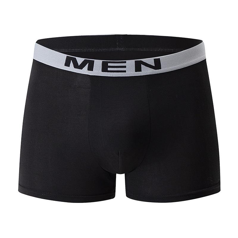 10er-Pack Herren einfarbige Boxershorts - Lässig, Bequem, Elastischer Bund.