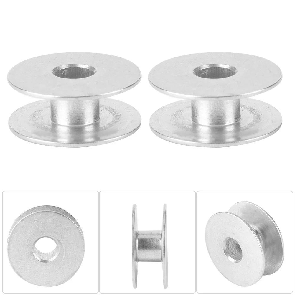 100 Stück Aluminium Spulen Leere Spule Für Flache Nähmaschine Teile