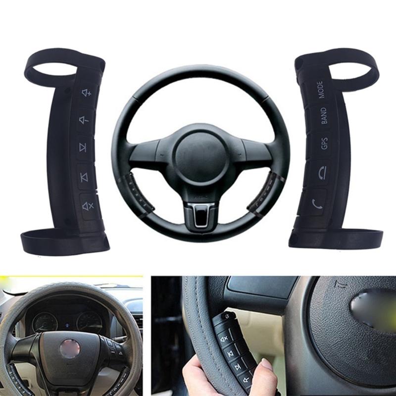 Multifunktions-Ersatz-DVD-Taste Lenkradtaste 10 Tasten Lenkrad-Navigationscontroller Zubehör