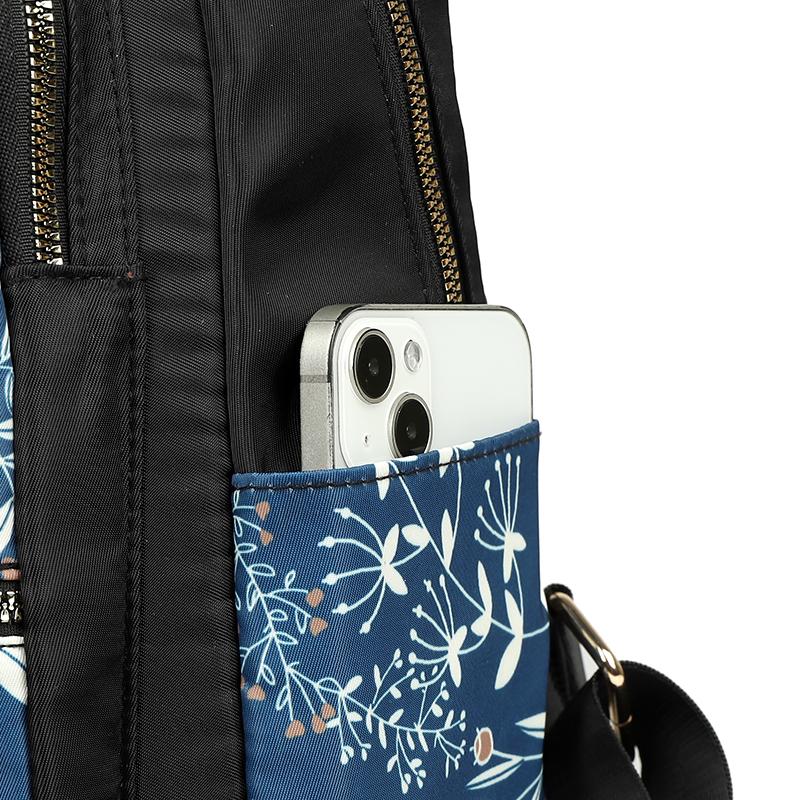 Lightweight Water-repellent Nylon Bag Large Capacity Women's Printed Backpack Student Schoolbag Outdoor Travel Bag