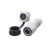 WEIPU SF12 Waterproof M12 2 3 4 5 6 7 9 Pin Wire Cable Aviation Connector Docking Back Nut Male Plug Female Socket Panel Mount
