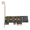 M.2 PCIe X1 Adapter PCIe X1 X4 X8 X16 Lane Mount M.2 Riser Card Adapter Card for M.2 PCIe 4.0 3.0 SSD