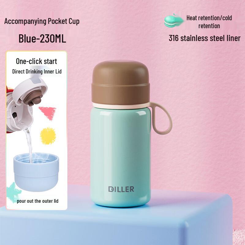Dilebell 316 Stainless Steel Portable Thermos Cup