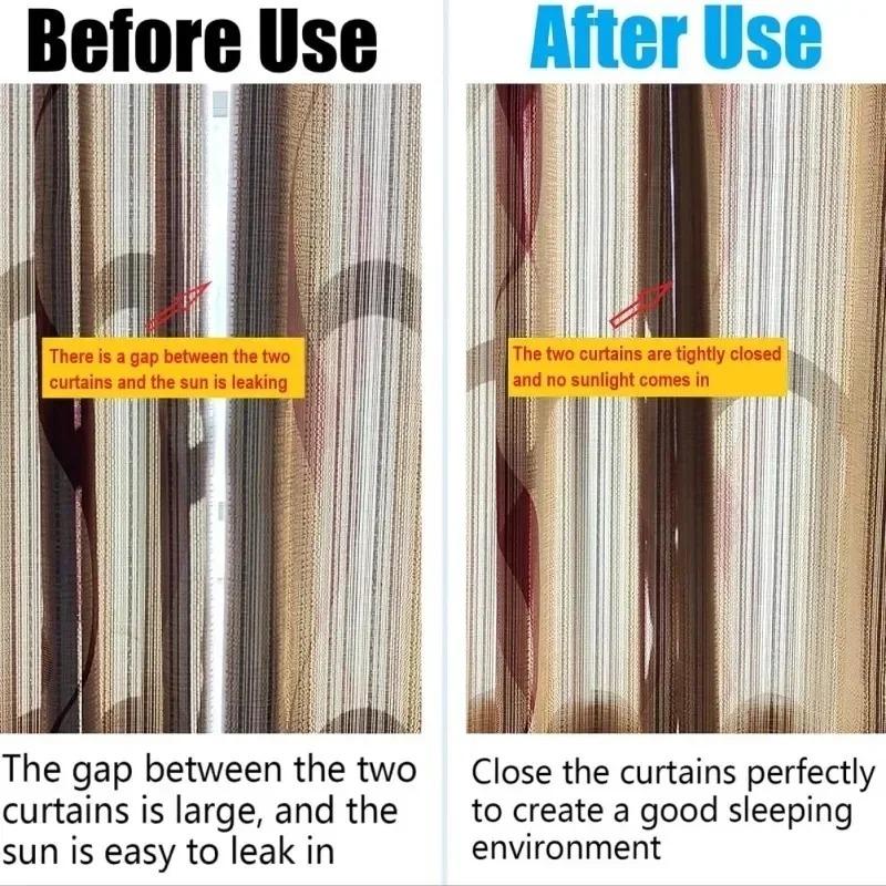 20PCS Magnetic Curtain Closed Button Adjustment Button for Window Curtains Magnet Close Buckle Detachable Buttons Home Decor