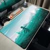 Pretty Genshin Impact Mousepad Anime Yae Miko Nahida Ganyu Mouse Pad Laptop Gamer Accessories Big Desk Mat Computer Keyboard Rug