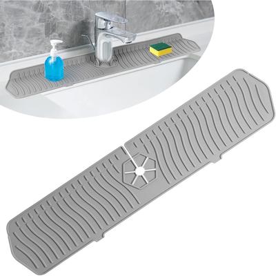 Küchenarmatur Spülbecken Spritzschutz Silikon Abtropfmatte Wasserauffangschale Rutschmatte