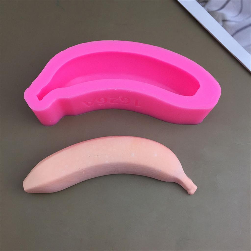 Silicone Dessert Molds Mousse Mold Banana Shape Chocolate Mould Cake Decorating Tool Perfect Gift for Baking Enthusiasts