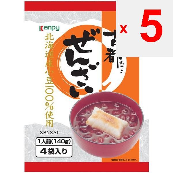 Kato Sangyo Ancient city Zenzai 140g x 4 [Zenzai]. Wagashi