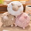 28cm Lovely Round Sheep Plush Toys Stuffed Animal Round Ball Sheep Fluffy Lamb Plushie Doll Soft Pillow Kid Birthday Xmas Gifts