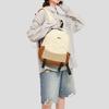 Color-blocking contrasting light backpack women