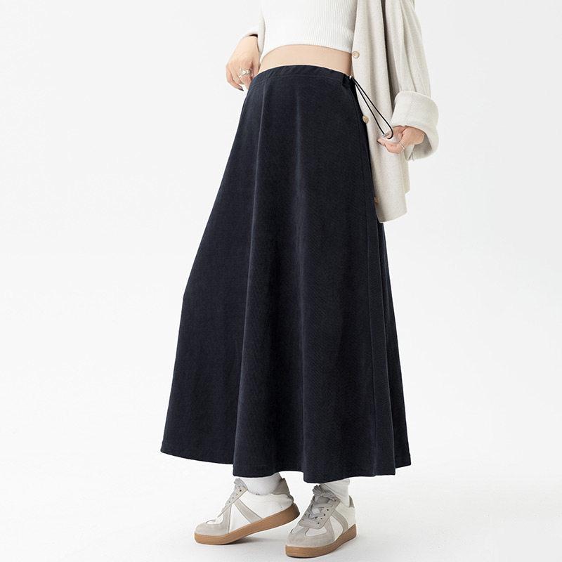 

Maternity A-line Pleated Skirt - Spring, Autumn & Winter Large [110-135 lbs]