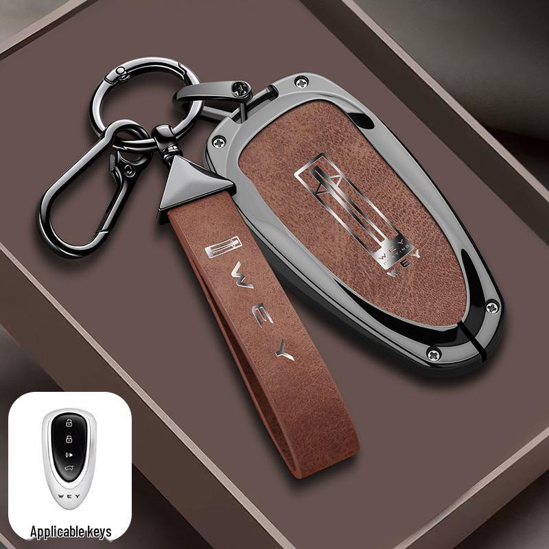 Applicable VV5 Key Case for Wey 23 Lanshan Mocha DHT-HPEV & VV6 22 Latte Remote Control Shell.