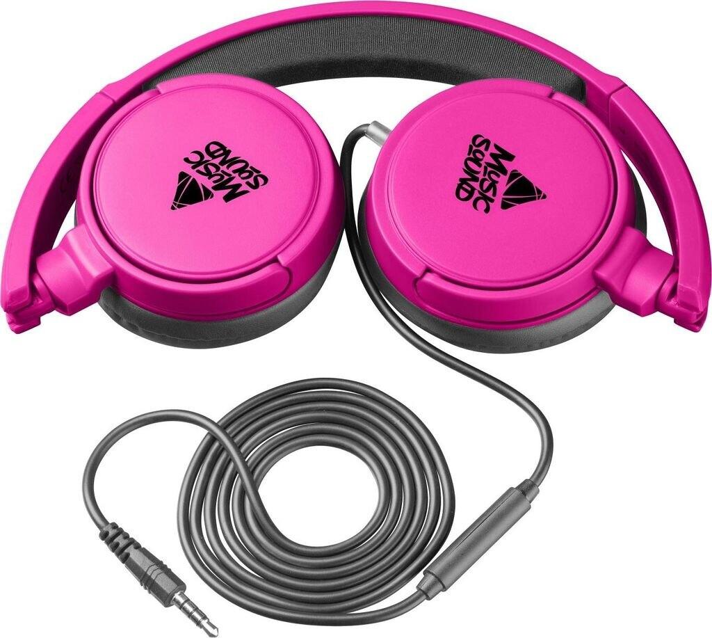 Наушники Cellular Line Music Sound COLOR розовый