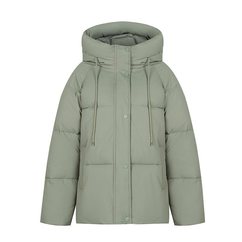 Cotton-padded Women's Short Hooded Winter New Versatile Casual Cotton-padded Jacket Bread Jacket Thick