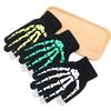 Luvas Unisex de Tela Sensível ao Toque Meio-Dedo - Estilo Fino para Esportes de Outono e Inverno, Atividades ao Ar Livre e Halloween
