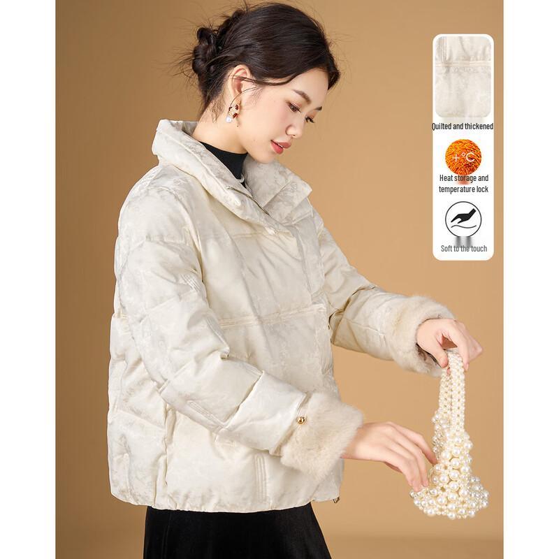 

Women s Floral Padded Winter Coat XL