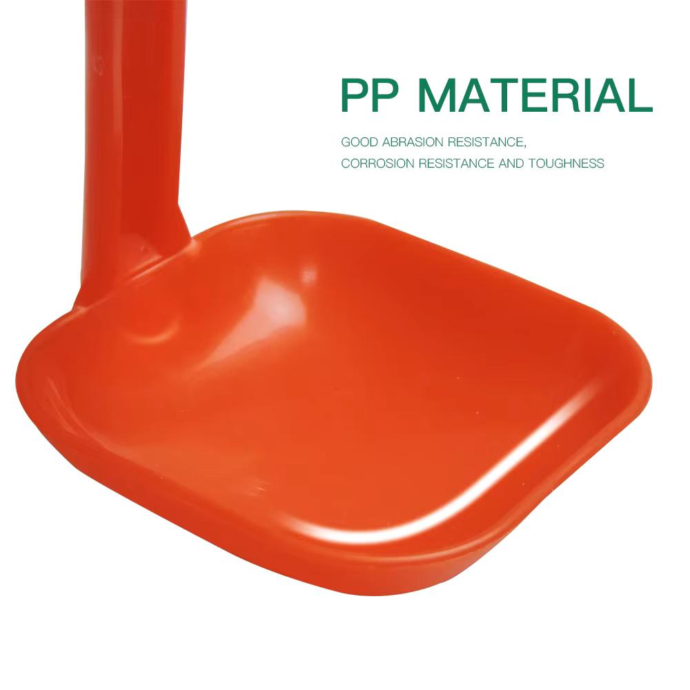 100Pcs Chicken Automatic Nipple Drinker Feeder Drinking Hanging Cups Yellow Red Orange Water Bowl Quail Poultry Drinking Tools