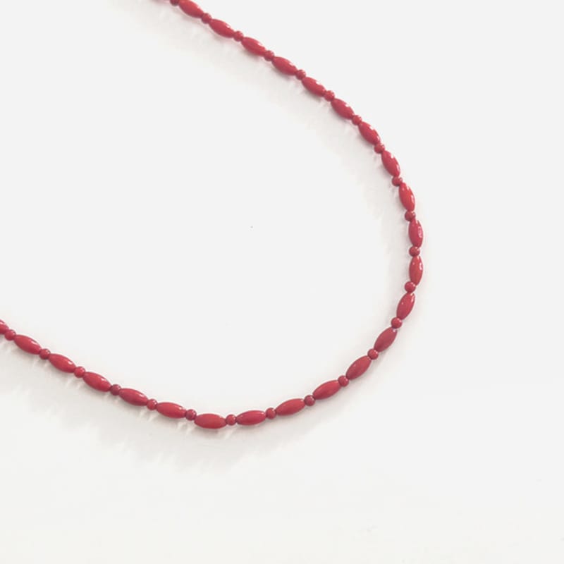 STILL INSTANT Rose with Dew - Necklace 10