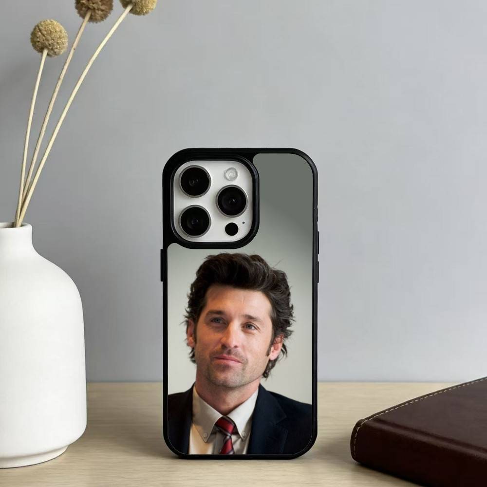 p-Patrick Dempsey-ES Phone Case For iPhone 17,16,15,14,13,Pro,Max,Plus,Magnetic For Magsafe Wireless Charging iPhone17Pro