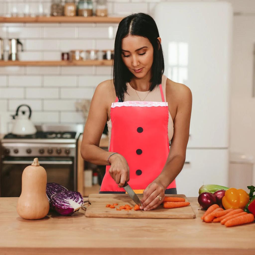 1-10PCS Christmas Apron Holiday Kitchen Clothing for Family Party Cooking and Baking Decorative Christmas Accessories