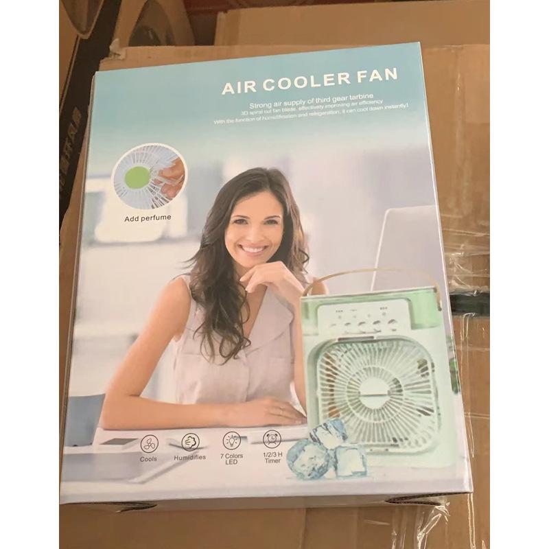 Desktop Atomizing Five-Hole Spray Fan and Humidifier for Home, Office, or Dorm