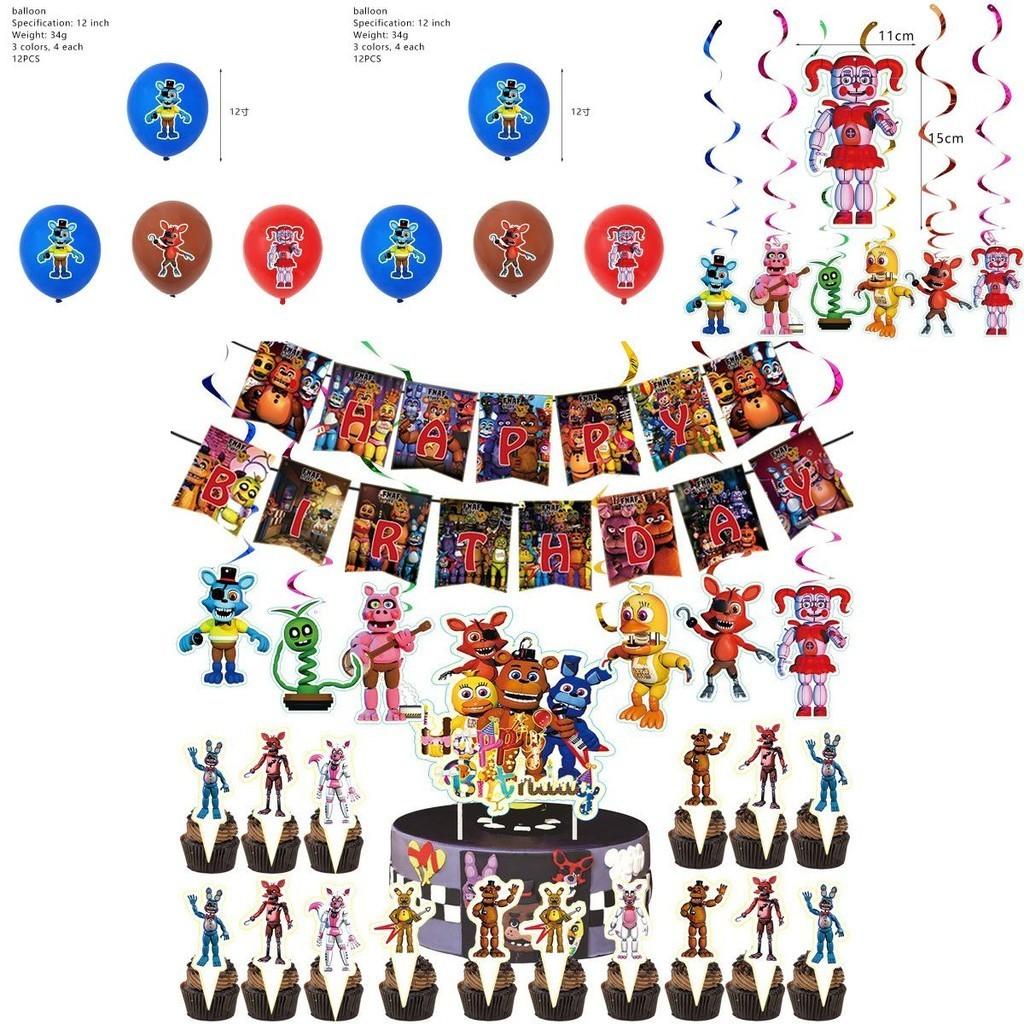 Festive Five Nights At Freddy's Party Supplies For Unforgettable Birthday Celebrations