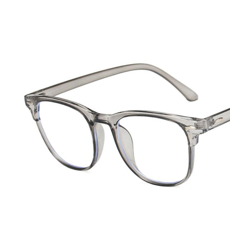 Rice Nails Frame Clear Lens Glasses Myopia Nerd Spectacles -0.5 to -6.0 Square Hyperopia +0.5 to +6.0