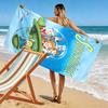 Cartoon Jason Family 2D Flat Print Beach Towel, Large Soft Quick Dry Towel for Beach Camping SwimmingZSTJ0915241