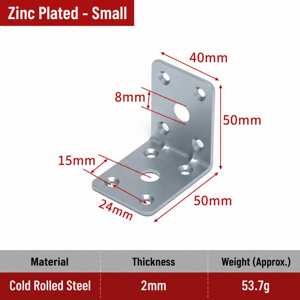 Rustproof Angle Corner Brackets Corner Fasteners Protector Corner Stand Supporting