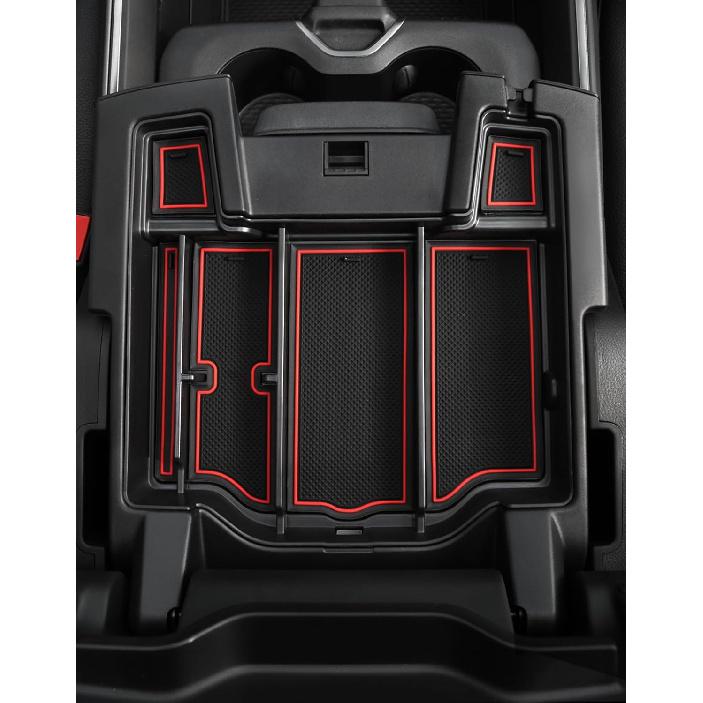 Motrobe Center Console Organizer Tray For Dodge RAM 1500 2500 3500 Armrest Storage Box Accessories 2025 2024