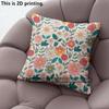 Vintage Floral Throw Pillow Covers Pattern Cushion Cover Suitable For Sofa Bedroom Car Pillow Cover