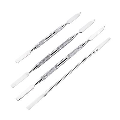 Nail Art Stirring Rod Gel Acrilic Bb Cream Mixing Stick Oțel Linguriță Spatulă