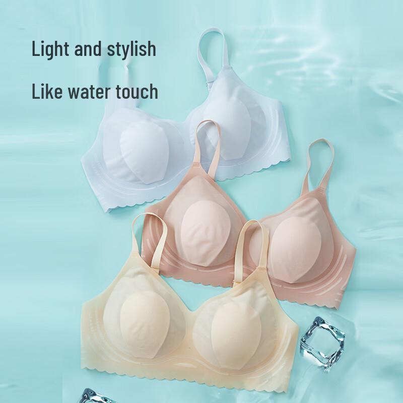 TINSINO K659 Seamless Ice-Feel Bunny Cup Jelly Bra