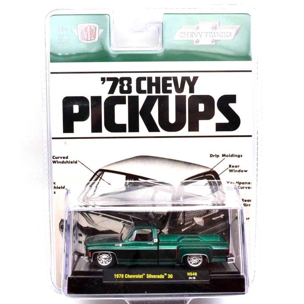 

M2 MACHINES 1978 CHEVROLET SILVERADO 30 M2 Machines масштаб Chevrolet Silverado 1/64 1/64 1978 30 [Б/У]