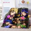 JoJo's Bizarre Adventure: Stardust Crusaders blanket Suitable for all seasons Soft and comfortable bedroom Digital printing Air conditioning blanket