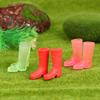 1:Păpușă la Scară 12 Miniatură Cizme de Ploaie din Cauciuc Decor Accesorii Păpuși