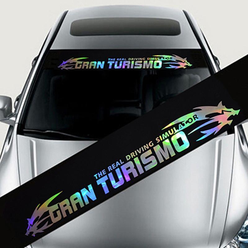 Seven-Color Car Front and Rear Windshield Sunshade Sticker Film