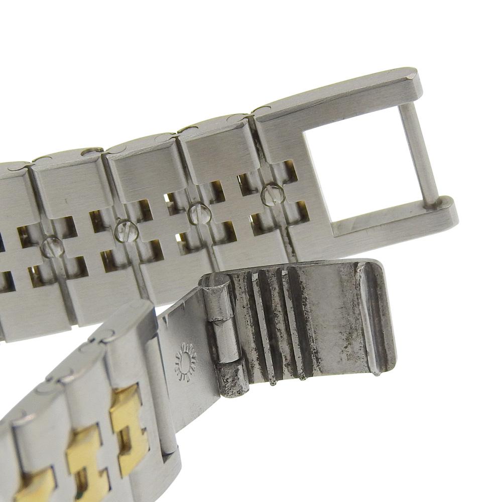 HERMES Serie Watches IvoryDial Stainless Steel Quartz Analog display unisex Used