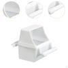 Hanging Cage Accessories Feeding Cup Parrot Bird Feeder for Small To Medium Birds Finch Foraging
