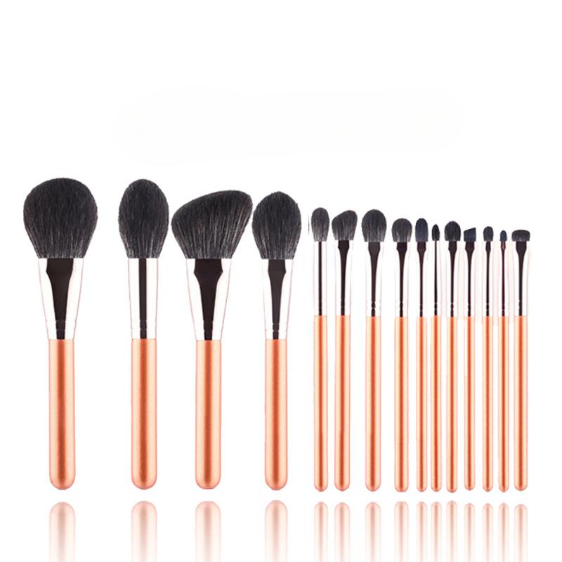 Pensula pentru fond de ten perie pudră liberă pensulă pentru fard de ochi instrumente de machiaj set de pensule de machiaj pudră liberă fard de obraz fard de ochi găleată geantă de machiaj