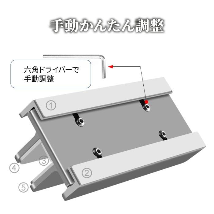 WAYetTO Laptop PC Vertical Adjustable 3 Units Aluminum Tablet Notebook Gray Stand, Stand, Storage, Width, Storage, Alloy, PC, Computer, Laptop, PC,