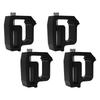 Truck Topper Ladder Rack Clamp Heavy Duty Campers Shell Clamp Replacement for Ram 1500 2500 3500 Black
