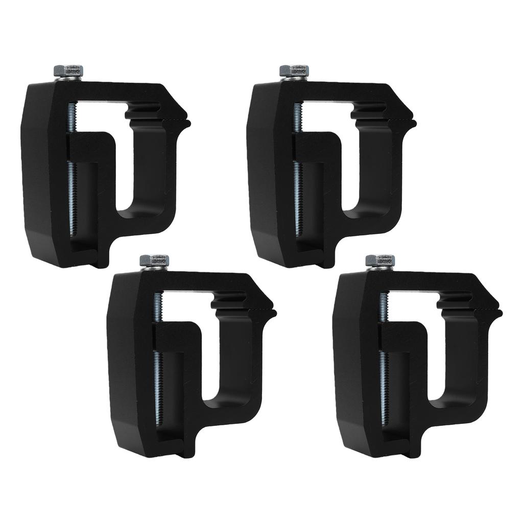 Truck Topper Ladder Rack Clamp Heavy Duty Campers Shell Clamp Replacement for Ram 1500 2500 3500 Black